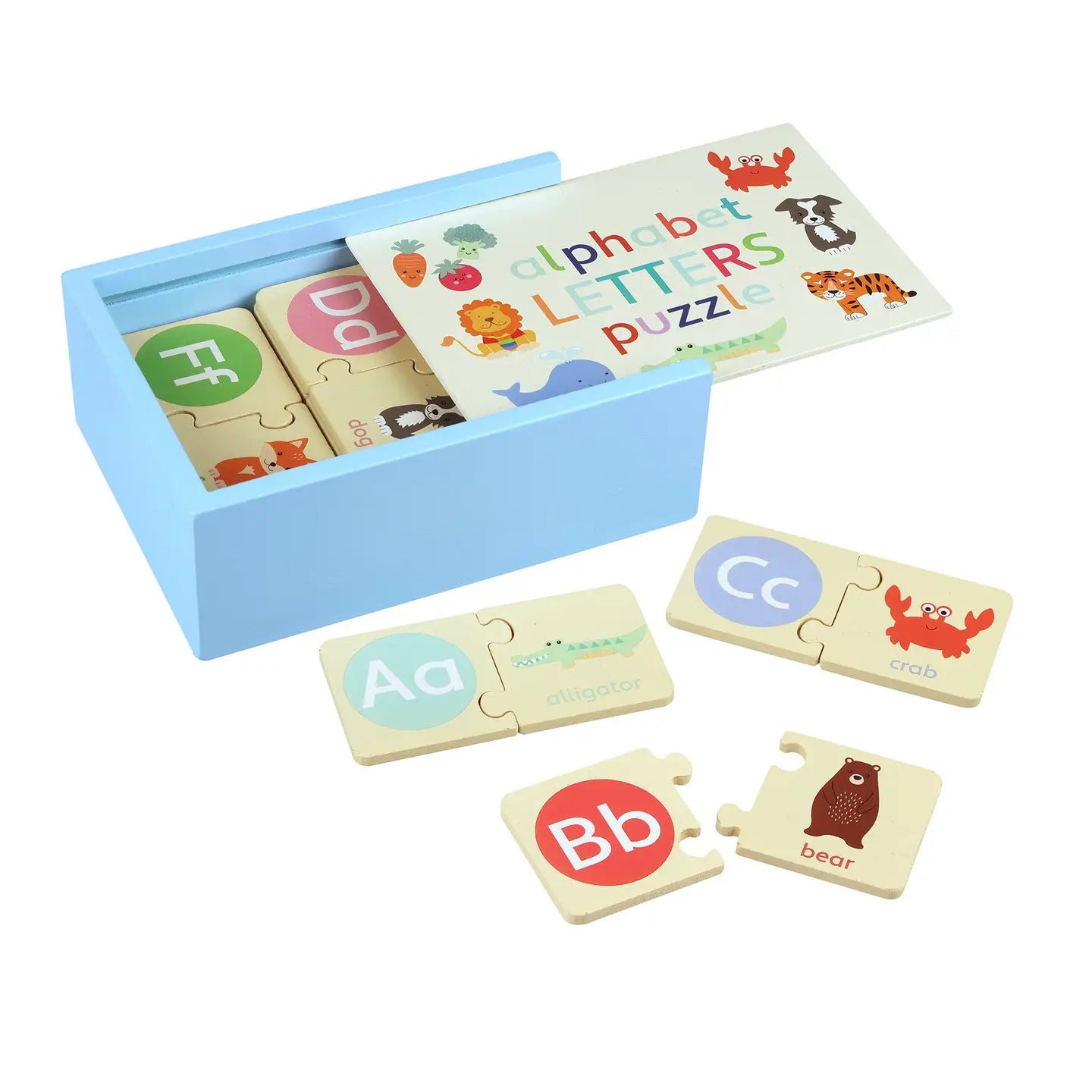ALPHABET PUZZLES IN A BOX