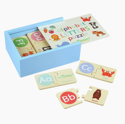 ALPHABET PUZZLES IN A BOX