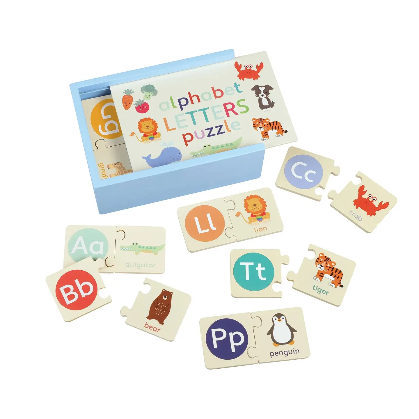 ALPHABET PUZZLES IN A BOX